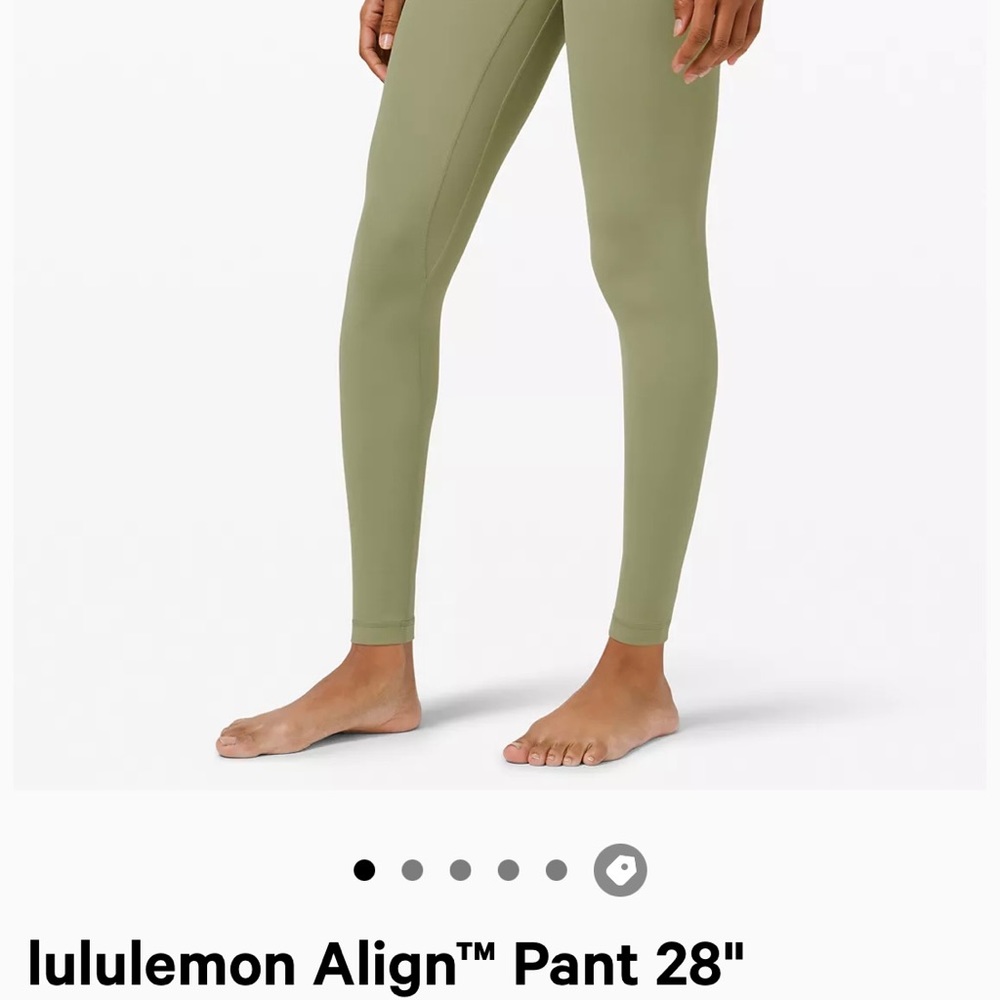 Lululemon align 28”- Mauve color